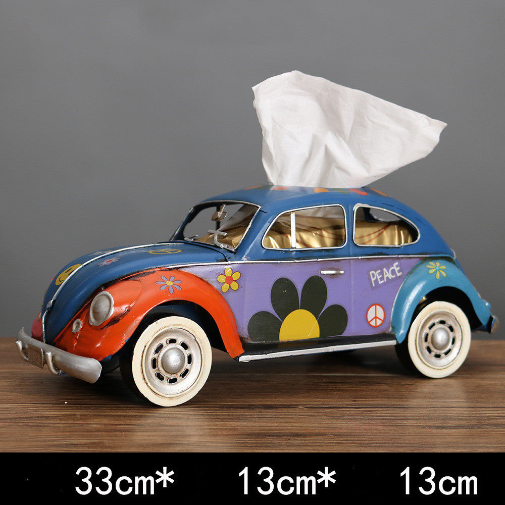 Industrial wind bus tissue box Curated Room Kits