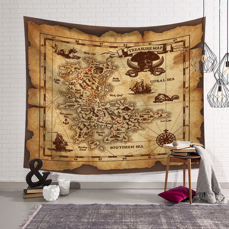 Wall Art Digital Printing Tapestry Nordic Curated Room Kits